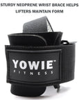 Lifting Wrist Wraps with Gel Strap