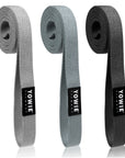 Long Resistance Exercise Bands - Black / Grey