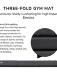 Three-Fold Gym Mat