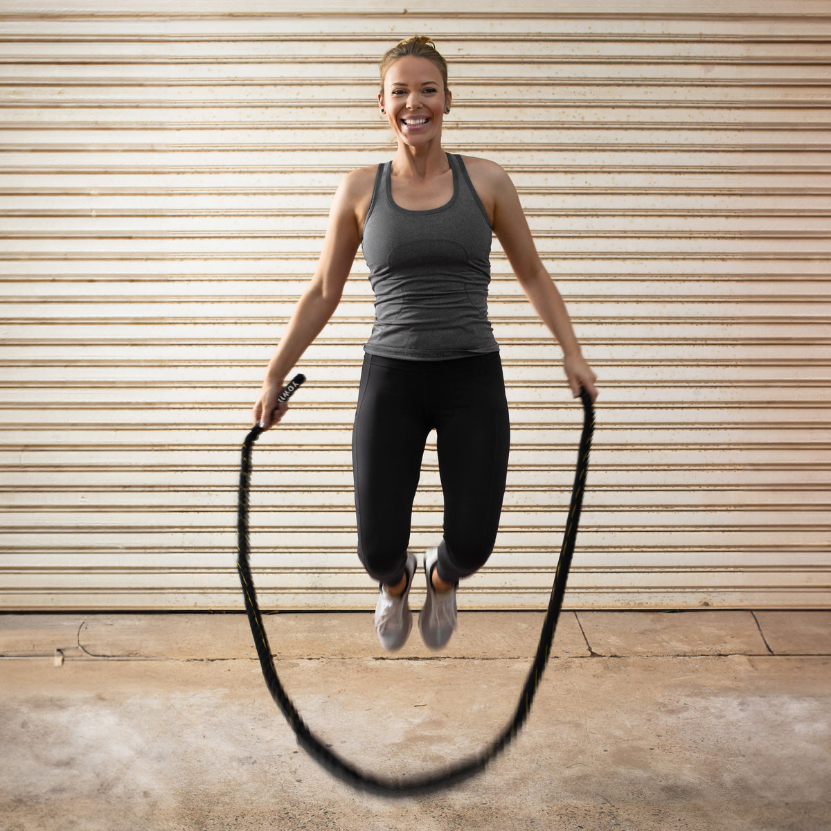 Heaby Ropes Power Jump Rope | 1.25kg Heavy Skipping Rope | Yowie